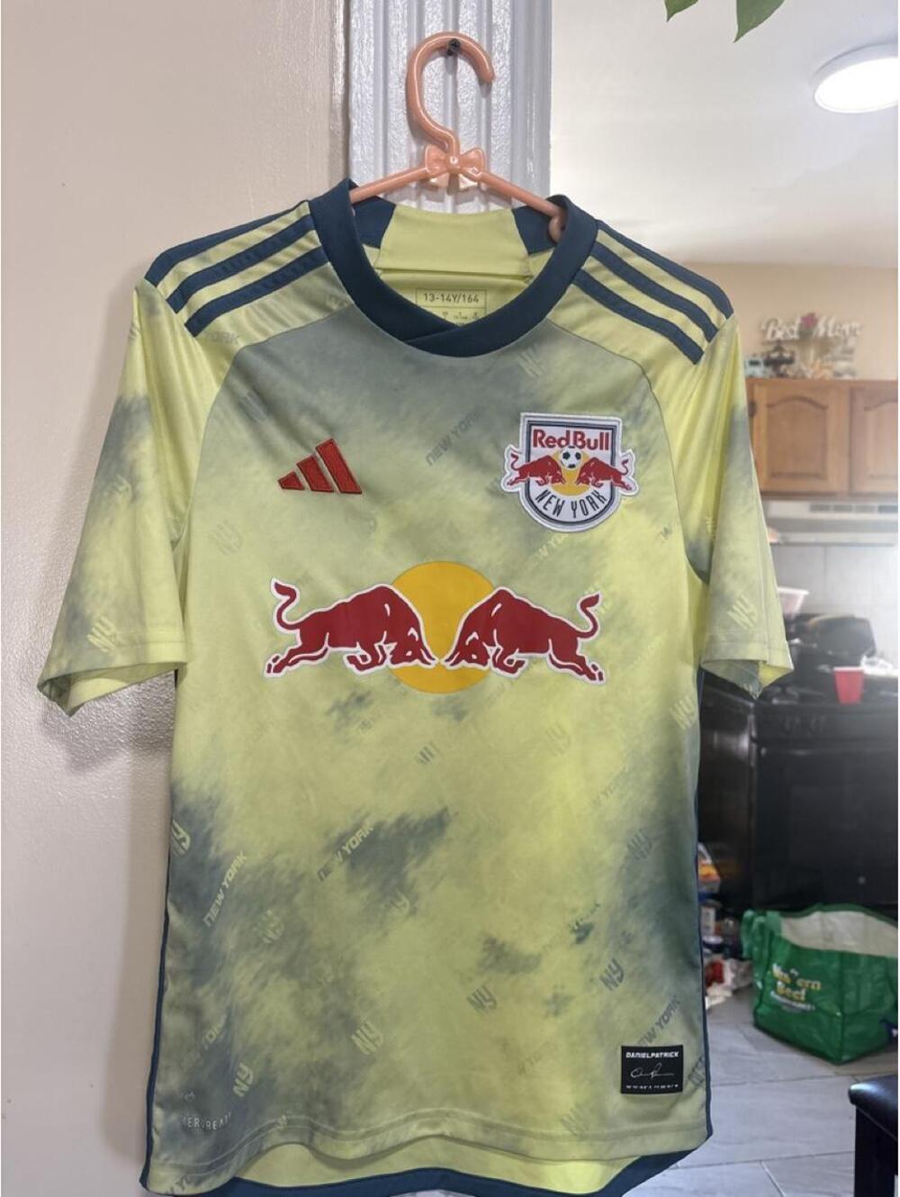 Adidas Men's Multi and Yellow Jersey